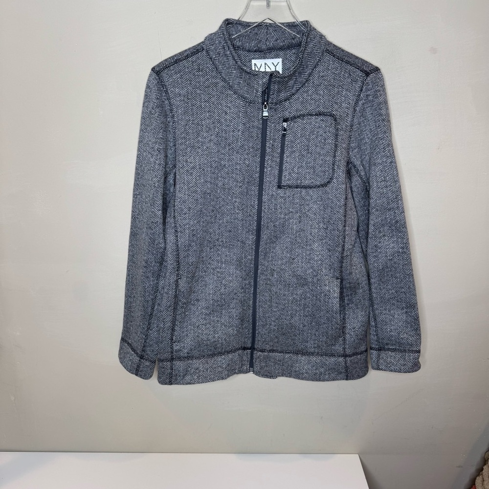 Andrew Marc New York Performance Fleece Lined Performance Full-Zip jacket size L - Picture 3 of 10